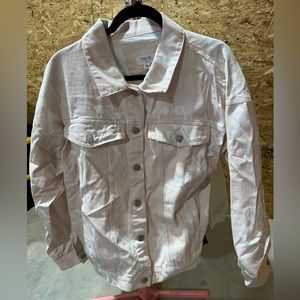 Peach Colored Aztec Print Jacket